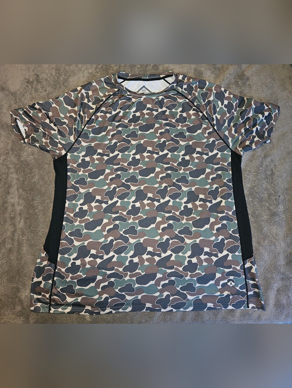Burlebo - Men's Performance Shirt - Throwback Camo